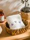 Floral Embroidered Cotton Face Towel 50x80 cm